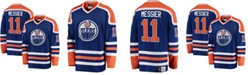 Fanatics Branded Men's Mark Messier Blue Edmonton Oilers Premier Breakaway Retired Player Jersey